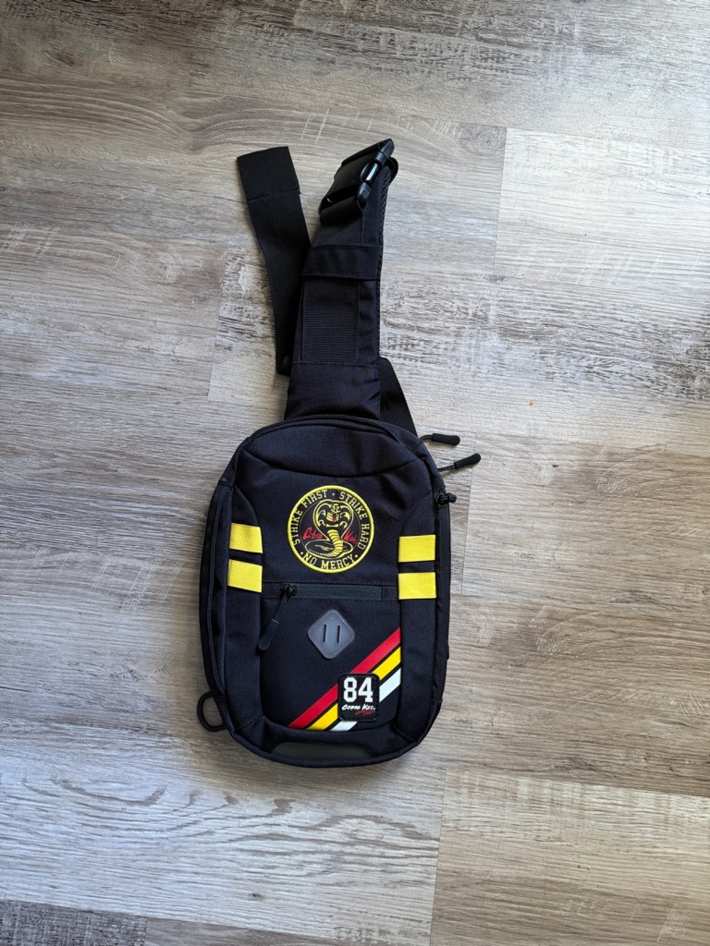 Bioworld Cobra Kai Dojo Logo Sling Crossbody Bag